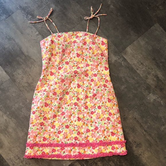 Lily Pulitzer Floral Print Dress - Picture 6 of 8